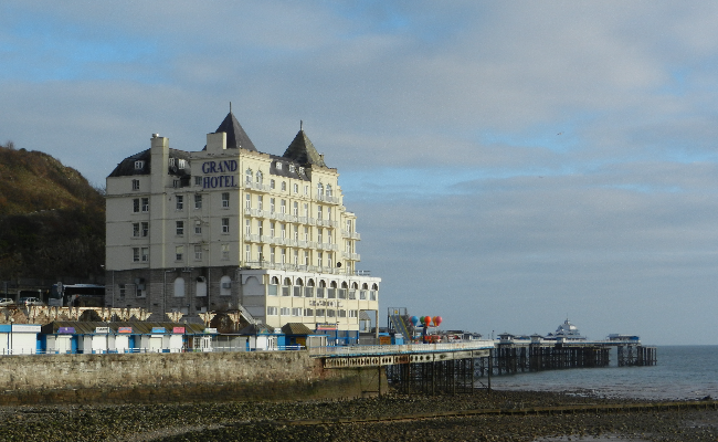 Grand Hotel on Llandudno sea front