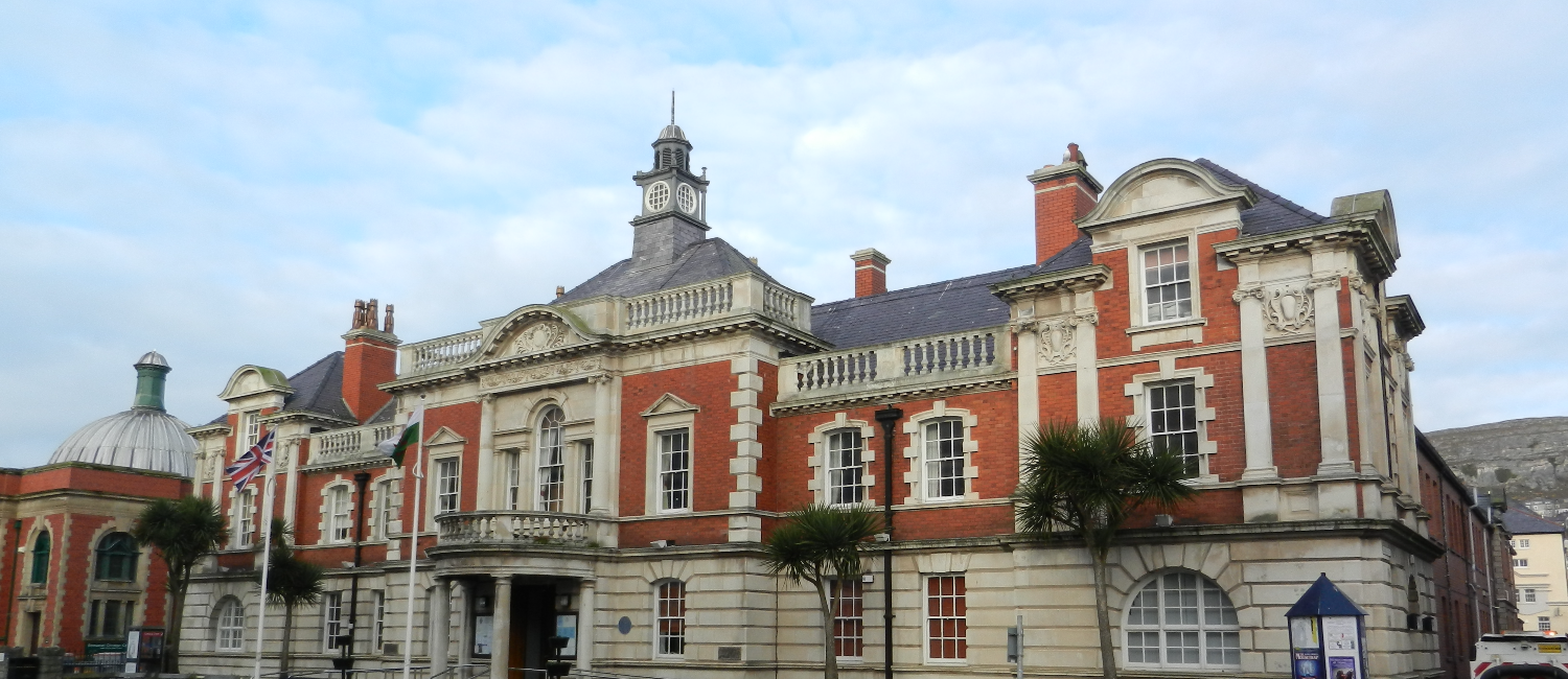 Llandudno town hall building